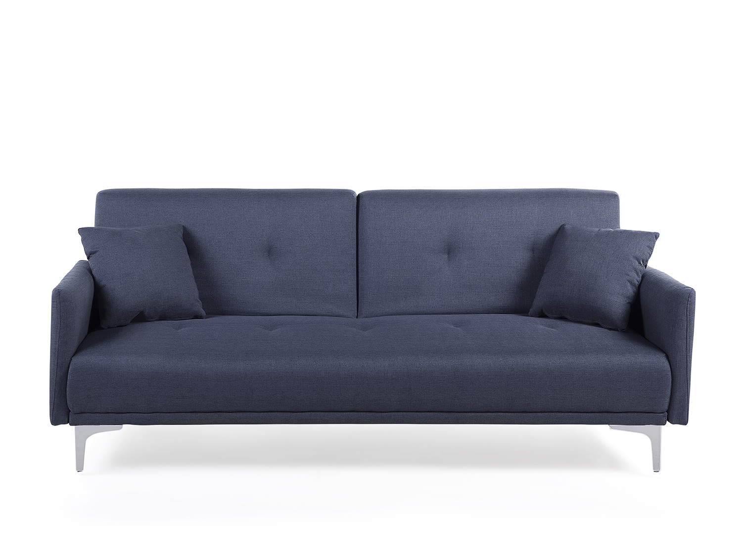 SOFA BED, UPHOLSTERED sofa, couch, grey and blue, 4 seater, settee £529